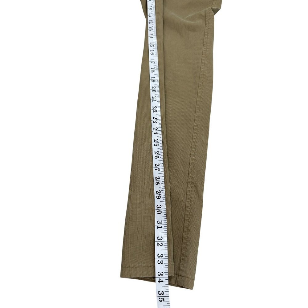 Aspesi ATA Italian 54 / US 36x34 Khaki Chino Pants Mens Trousers - Picture 4 of 8